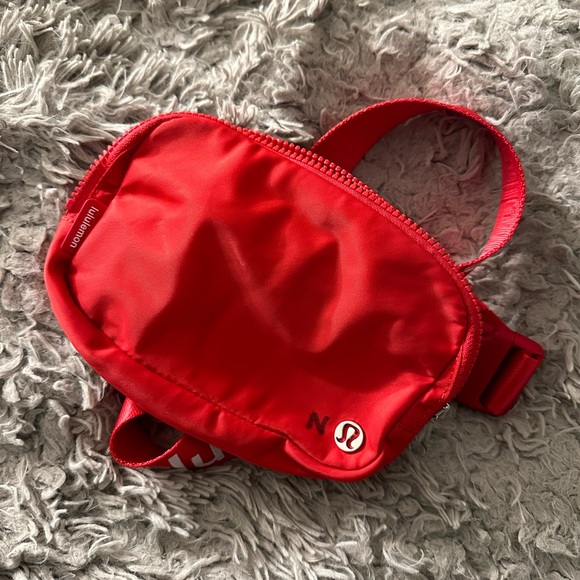 lululemon athletica Handbags - Red lululemon belt bag